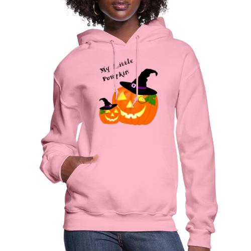 My Little Pumpkin in a Witches Hat - Women's Hoodie