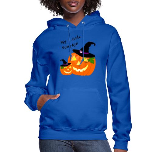 My Little Pumpkin in a Witches Hat - Women's Hoodie