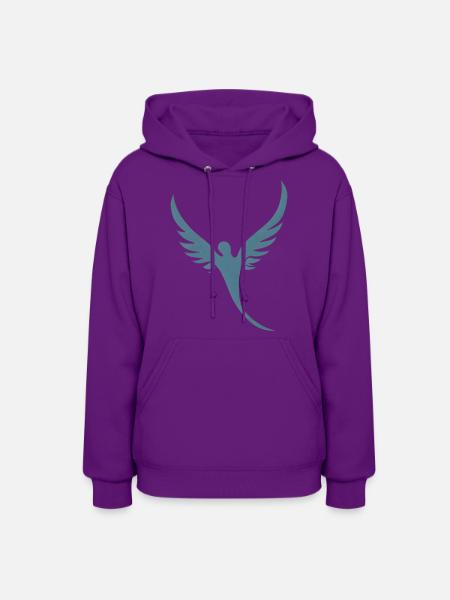 Fly Away - Women's Hoodie - purple