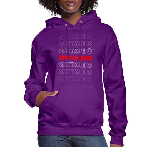 Ontario Outline - Women's Hoodie