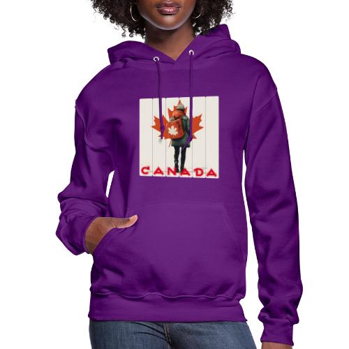Canada: Proud Canadian Woman - Women's Hoodie