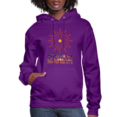 Speed of light - Women's Hoodie