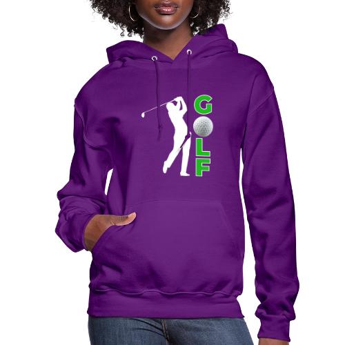 Golf: Classic Golf Motion - Women's Hoodie