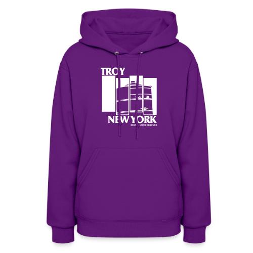 RO Troy, New York Flag Logo - Women's Hoodie