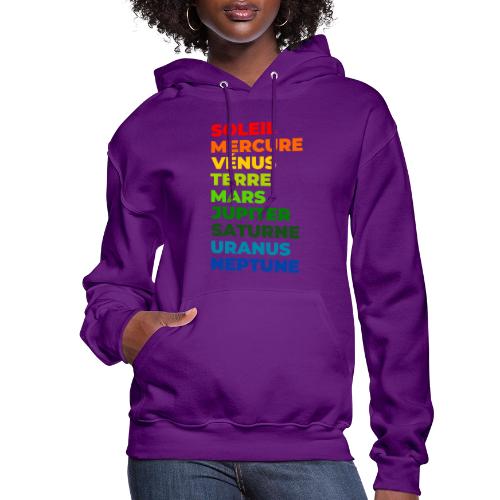 Solar System in Color - Women's Hoodie