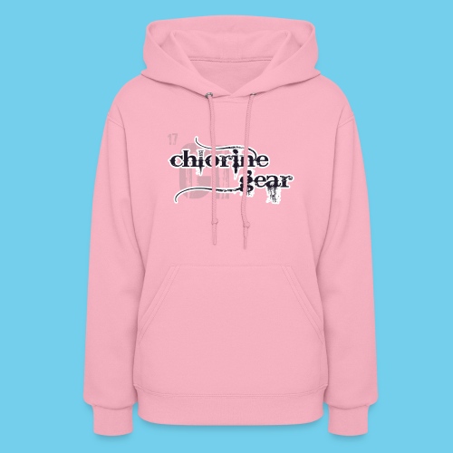 Chlorine Gear Textual stacked Periodic backdrop - Women's Hoodie