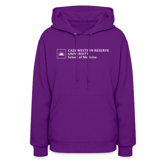 SOM Two Line Horizontal Primary Logo CWRU WHITE 1