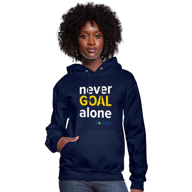 Never GOAL Alone - Black/Navy