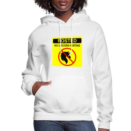 Posted Unicorn Hunting 3color - Women's Hoodie