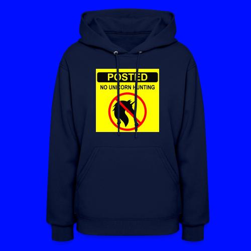 Posted Unicorn Hunting 3color - Women's Hoodie