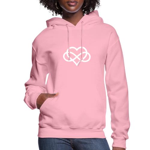 Infinity-Heart (white) - Women's Hoodie