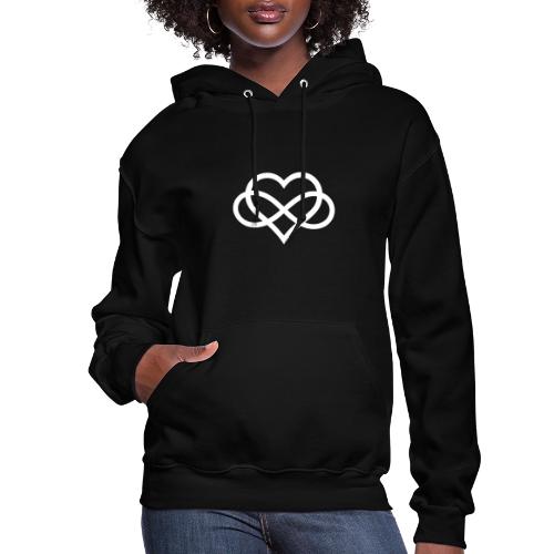 Infinity-Heart (white) - Women's Hoodie