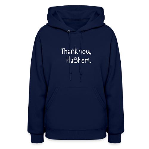Thank You, HaShem – Grateful Simplicity - Women's Hoodie