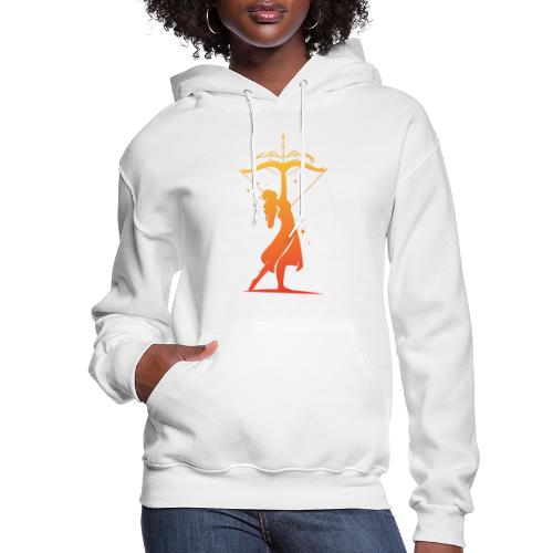 Sagittarius Archer Zodiac Fire Sign - Women's Hoodie