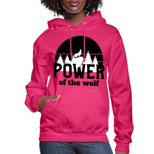 Power Of The Wolf - Women's Hoodie