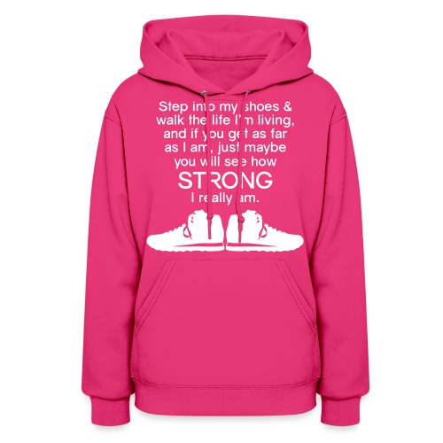 Step into My Shoes (tennis shoes) - Women's Hoodie