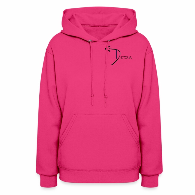 Womens Detour Hoodie (Front Only)