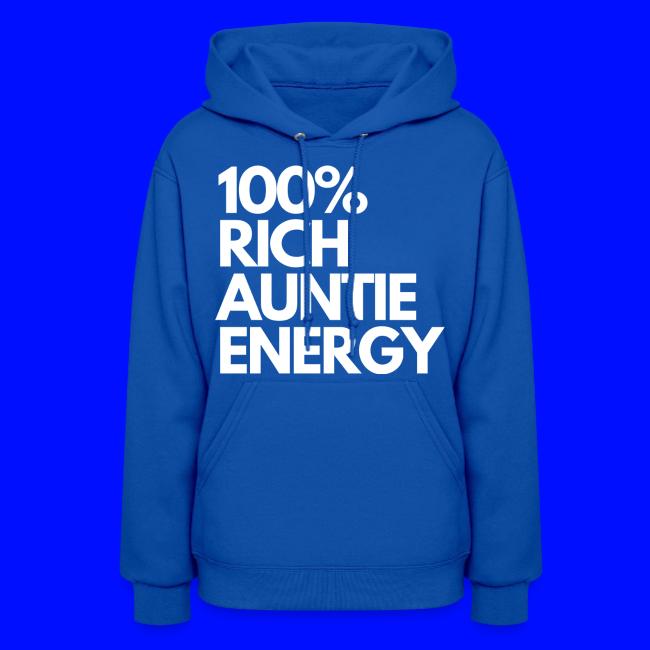 100 rich auntie energy tee