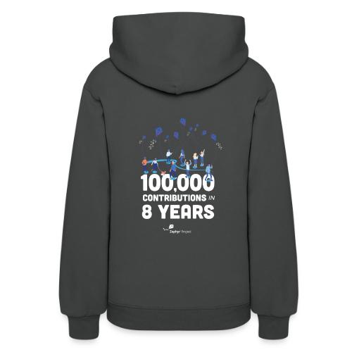Zephyr 100,000 Contributions - Women's Hoodie