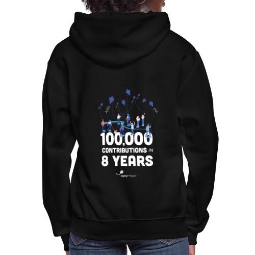 Zephyr 100,000 Contributions - Women's Hoodie