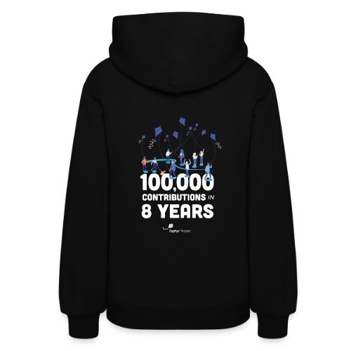 Zephyr 100,000 Contributions - Women's Hoodie