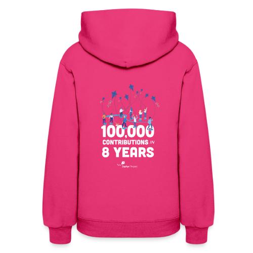 Zephyr 100,000 Contributions - Women's Hoodie