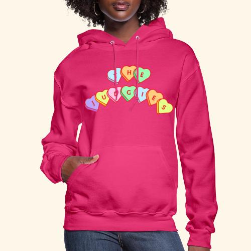 The Judgies Candy Hearts - Women's Hoodie