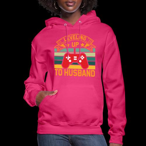 Leveling Up To Husband - Women's Hoodie