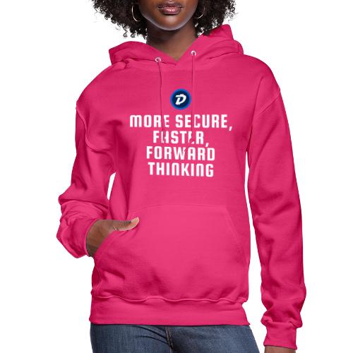 Digibyte. More secure, faster, forward thinking - Women's Hoodie