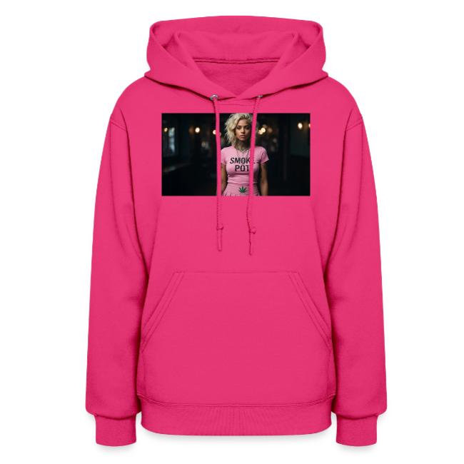 **Smoke Pot Pink Rebel Tee**