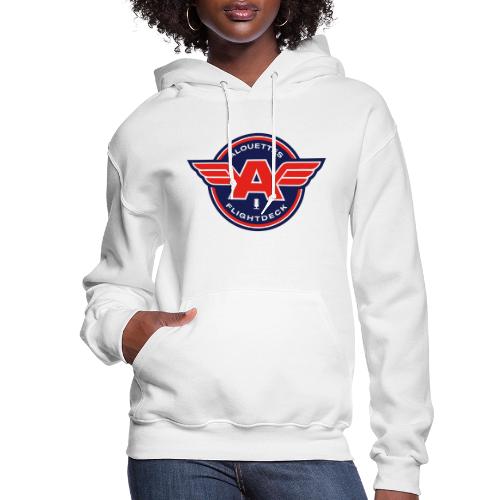Alouettes Flightdeck Podcast primary logo - Women's Hoodie