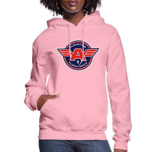 Alouettes Flightdeck Podcast primary logo - Women's Hoodie