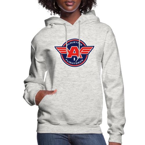 Alouettes Flightdeck Podcast primary logo - Women's Hoodie