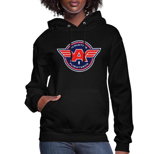 Alouettes Flightdeck Podcast primary logo - Women's Hoodie