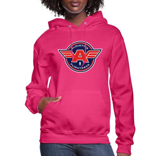 Alouettes Flightdeck Podcast primary logo - Women's Hoodie