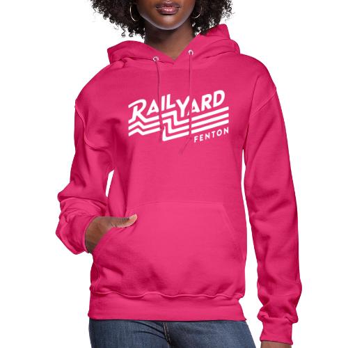 White Railyard Logo - Women's Hoodie