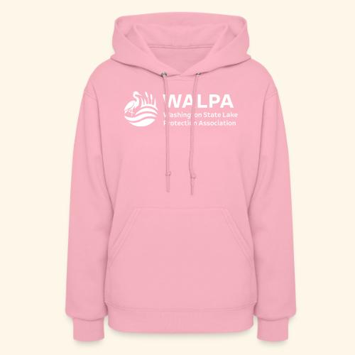 WALPA White logo - Women's Hoodie