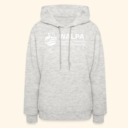 WALPA White logo - Women's Hoodie