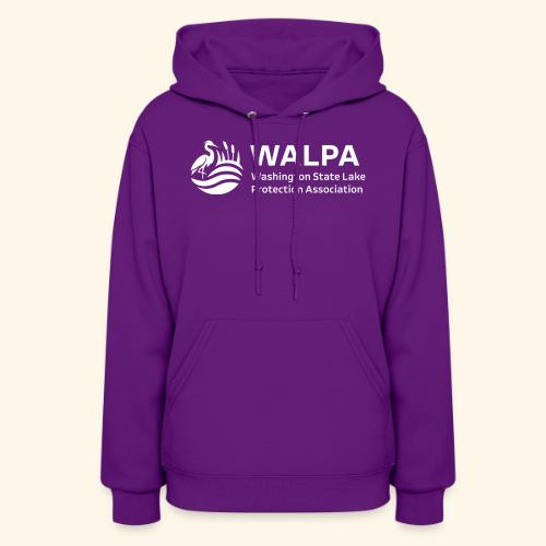 WALPA White logo - Women's Hoodie