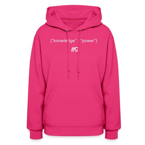 knowledge is the key - Women's Hoodie