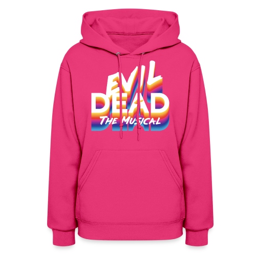Evil Dead the Musical Multicolor Logo - Women's Hoodie