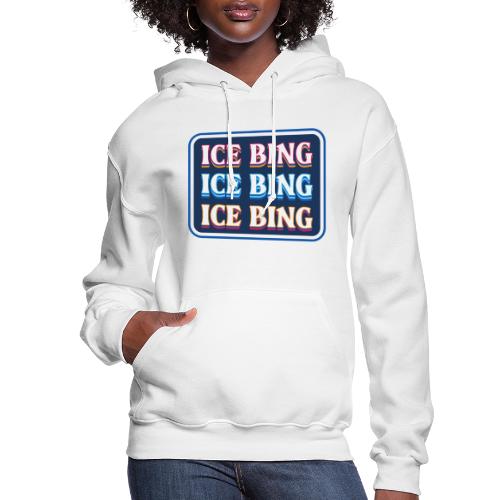 ICE BING 3 rows - Women's Hoodie