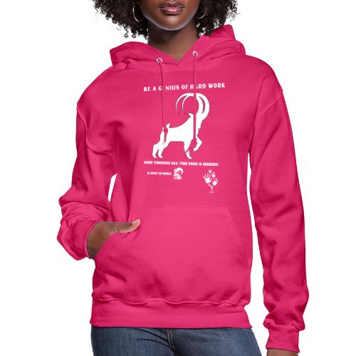 Be A Genius Of Hard Work - Women's Hoodie