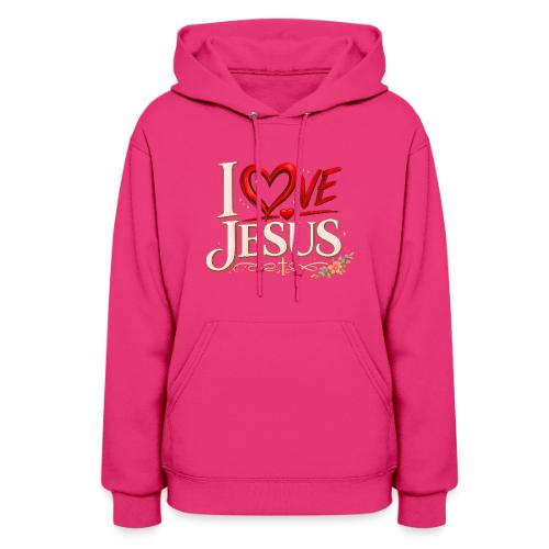 I Love Jesus - Women's Hoodie