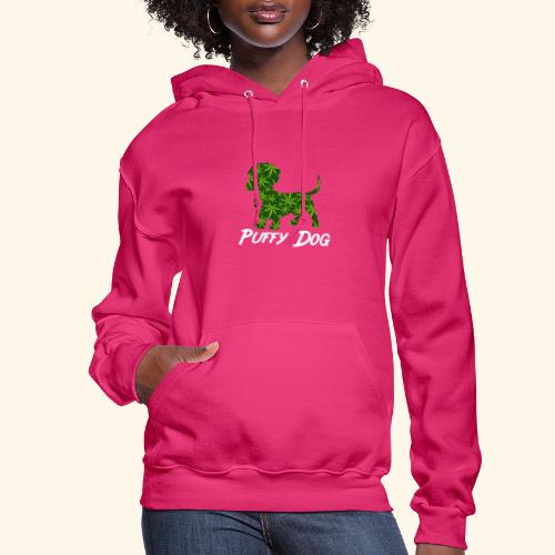 PUFFY DOG - PRESENT FOR SMOKING DOGLOVER - Women's Hoodie