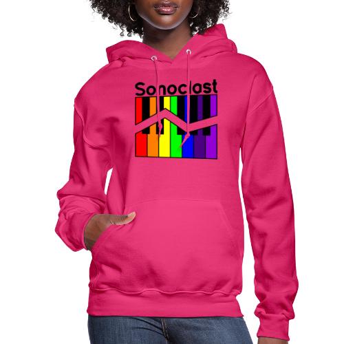 Sonoclast Rainbow Keys (for light backgrounds) - Women's Hoodie