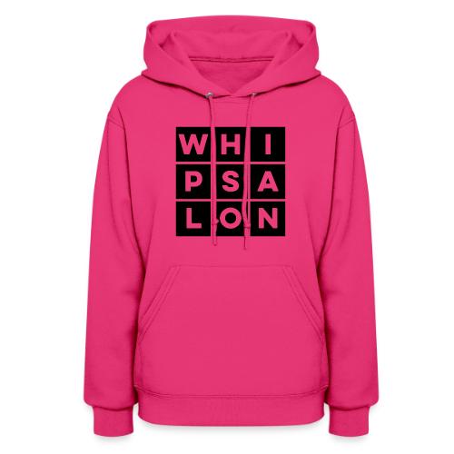WHI PSA LON block black - Women's Hoodie