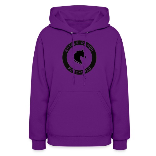 Bridle Ranch Pure-Bred (Black Design) - Women's Hoodie
