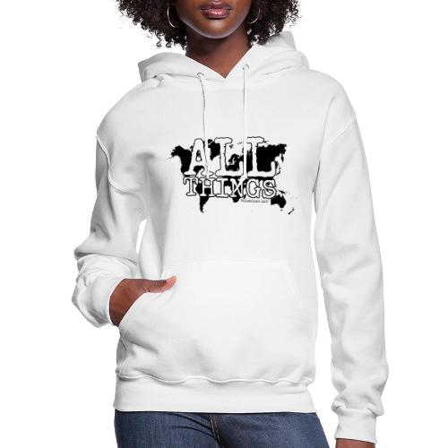 All Things World Map - Women's Hoodie