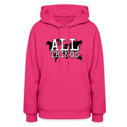 All Things World Map - Women's Hoodie